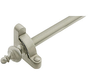 Heritage Urn Stair Rod - Nickel